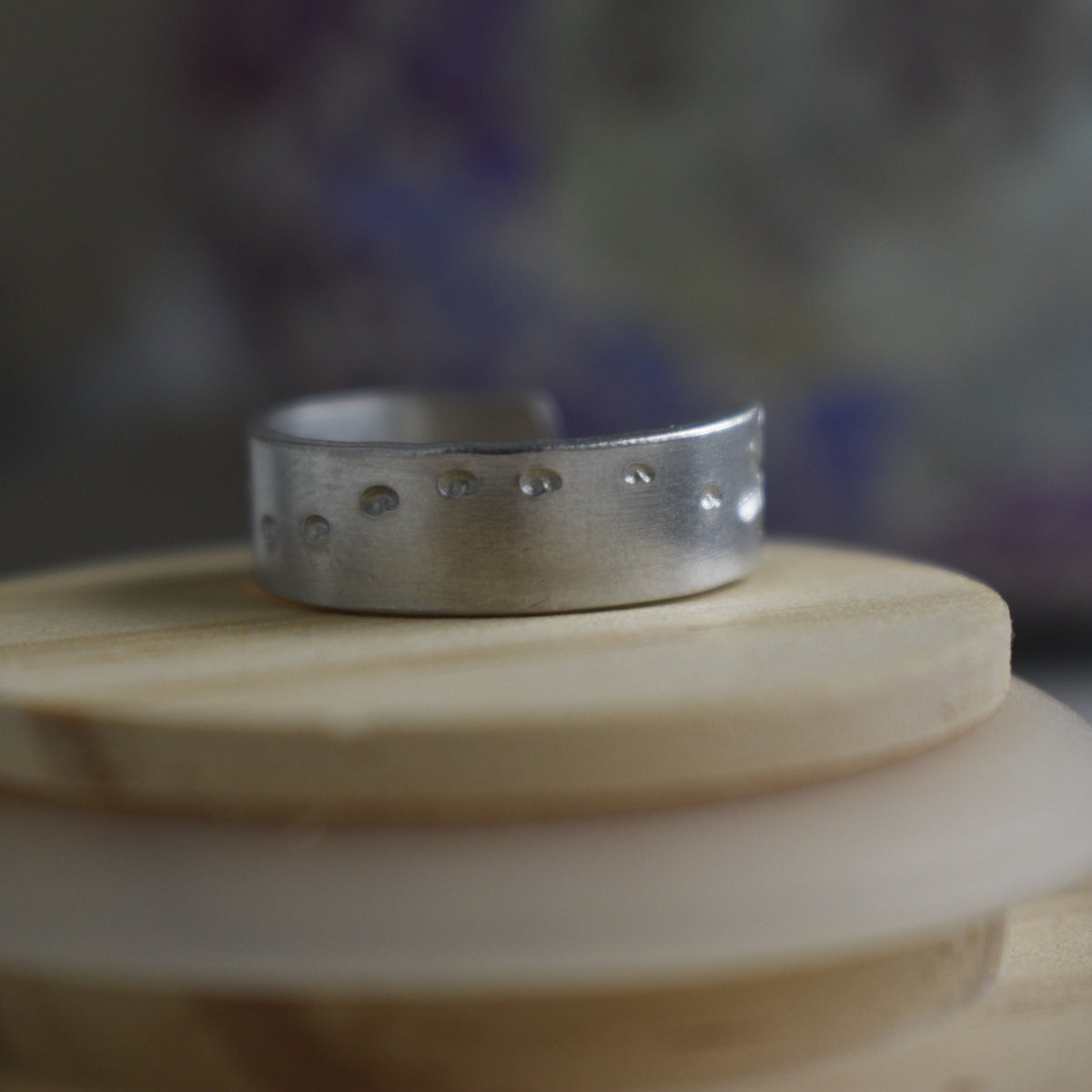 Silver Dragonfly Trail Ring