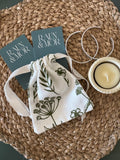 Botanical Fabric Pouch